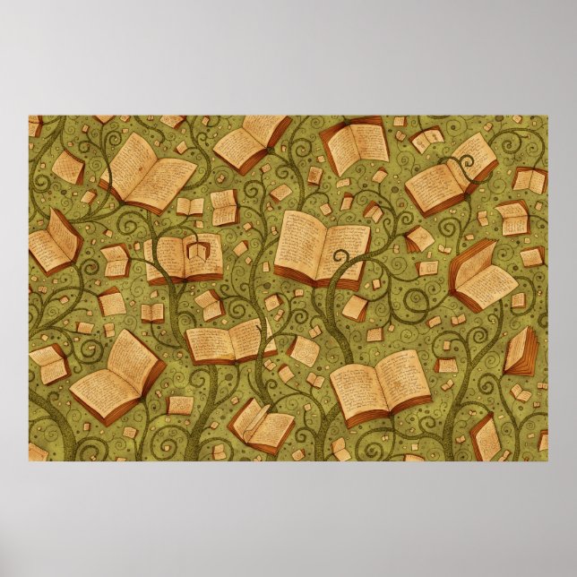 Póster Libros (color 3) (Frente)