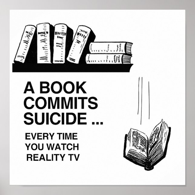 PÓSTER LIBROS COMPROMETEN SUICIDIO (Frente)