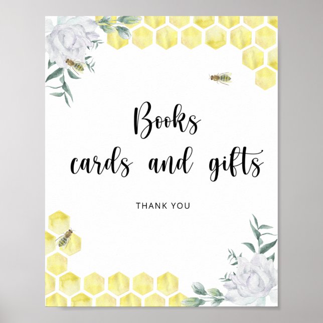 Póster Libros de abeja tarjetas y regalos poster (Frente)