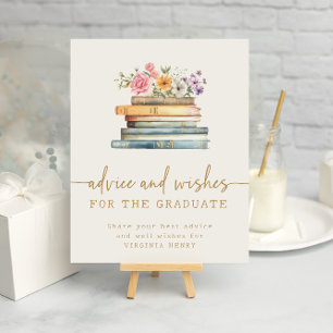 Póster Libros de Consejos para Graduados