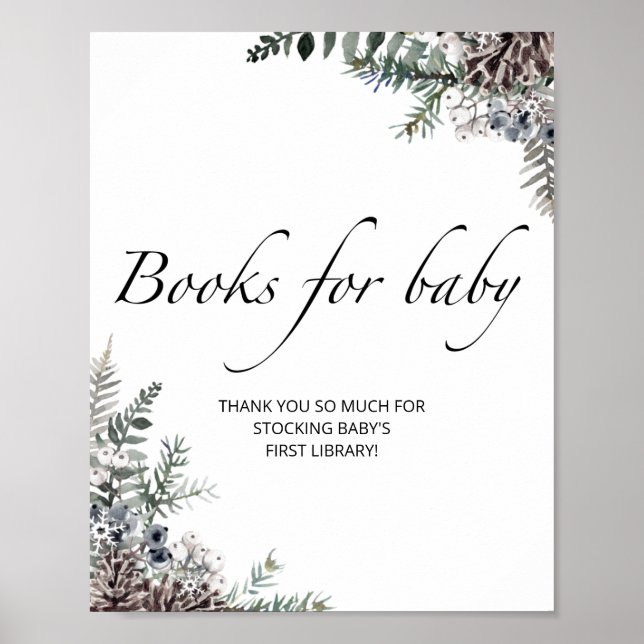 Póster Libros de duchas para bebés en todas partes (Frente)