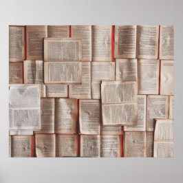 Póster Libros de época