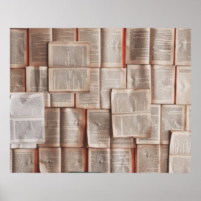 Póster Libros de época (Frente)