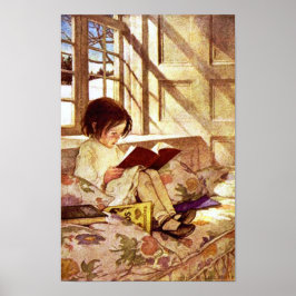 Póster Libros de imágenes en invierno de Jessie Willcox S