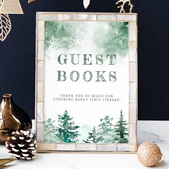 Póster Libros de invitados para la ducha de bebé en el bo (Subido por el creador)