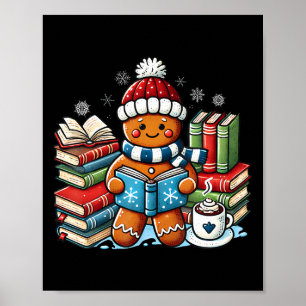 Póster Libros de jengibre Lectura Amantes de los libros N