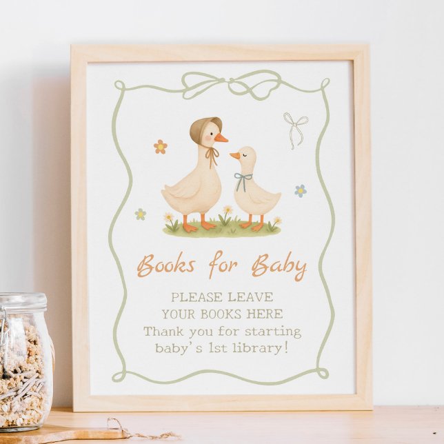 Póster Libros de regalo para bebé para shower de bebé Pat (Subido por el creador)
