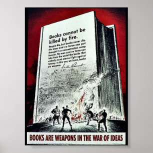 Póster Libros de Wwii