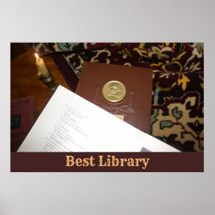 Póster Libros del siglo pasado