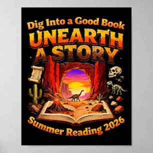 Póster Libros Lectura de Verano 2026 Descubre una Histori