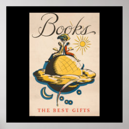 Póster LIBROS - los mejores regalos
