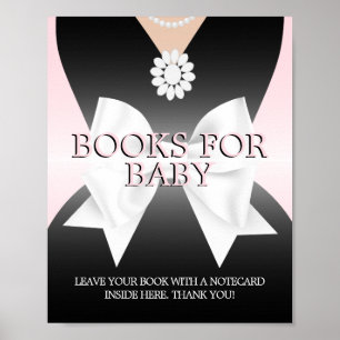 Póster Libros modernos de Tiffany Rosa para Rótulo Baby S