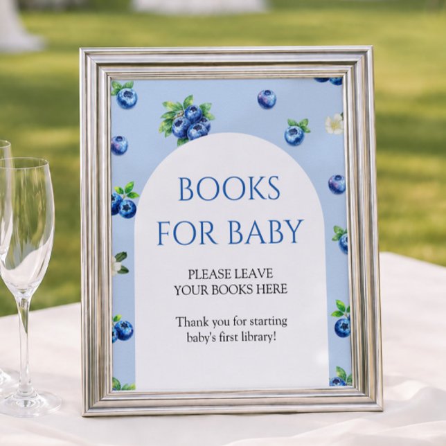 Póster Libros para bebé en la fiesta de baby shower de ar (Subido por el creador)