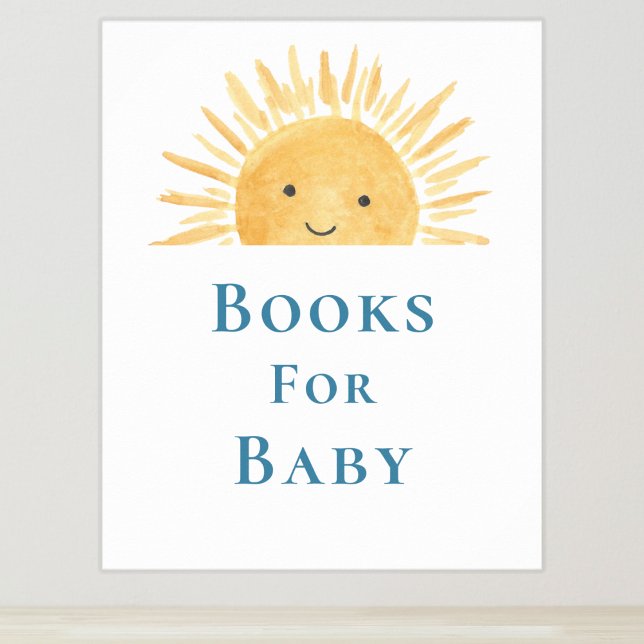 Póster Libros Para El Rótulo De Baby Shower Temático Para (Subido por el creador)