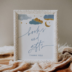 Póster Libros Regalos Twinkle Little Star Baby Shower Boy