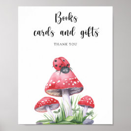 Póster Libros, tarjetas y regalos de mariquita
