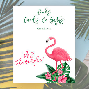 Póster Libros, tarjetas y regalos para baby shower de fla