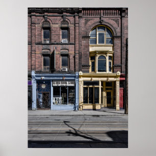 Póster Libros y Bistros No 3 Versión de color