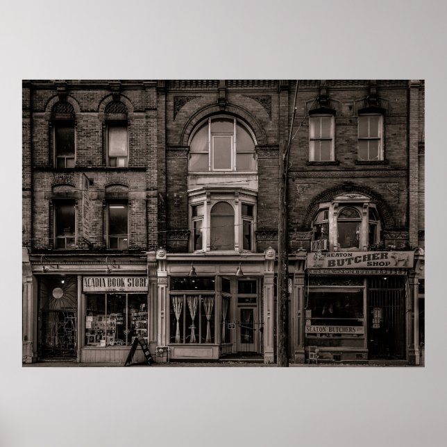 Póster Libros y bistros y carniceros no 3 (Frente)
