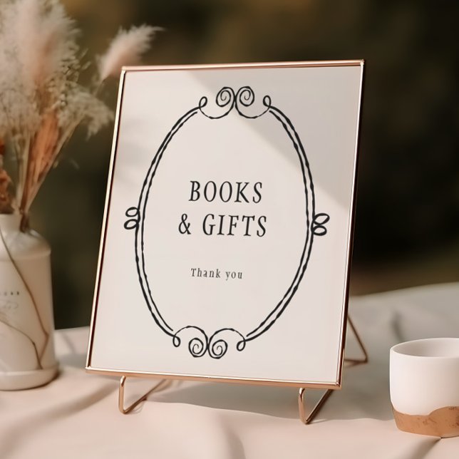 Póster Libros y regalos de Baby Shower de Halloween (Subido por el creador)