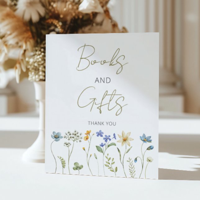 Póster Libros y regalos neutrales de flores silvestres (Subido por el creador)