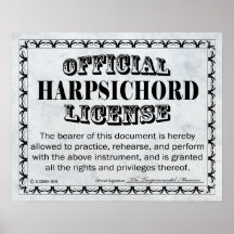 Licencia de Harpsichord