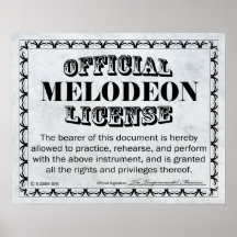Licencia de Melodeon