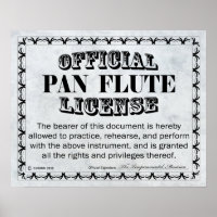Licencia Pan Flute