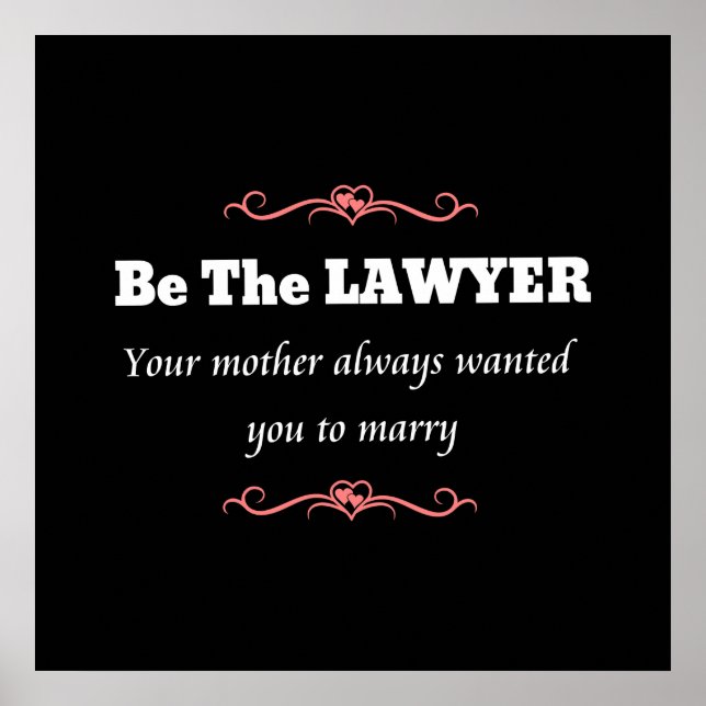 Póster Licenciada en Derecho - Graduación (Frente)