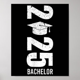 Póster Licenciado en bachillerato 2025 Grado de bachiller
