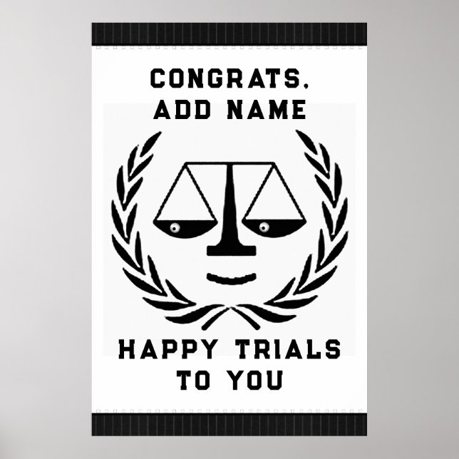 Póster Licenciatura en Derecho (Frente)