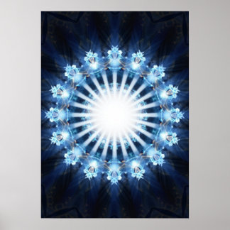 Póster Licht im Herzen der Finsternis