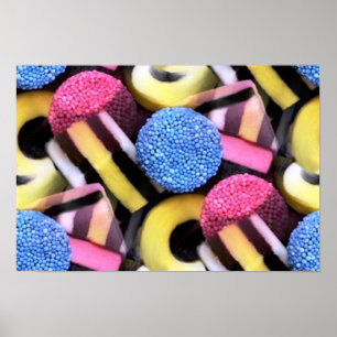 Póster licorice_bits_candy