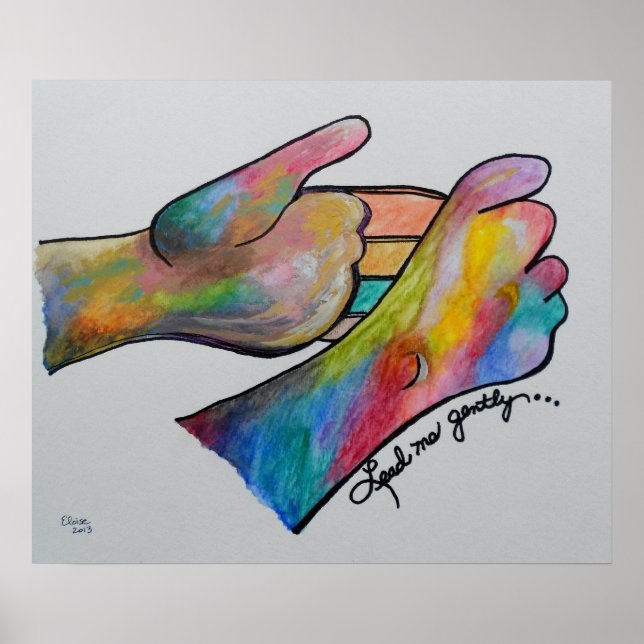 PÓSTER LÍDEME SUAVEMENTE (Frente)