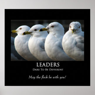 Póster LÍDERES - Poster motivacional