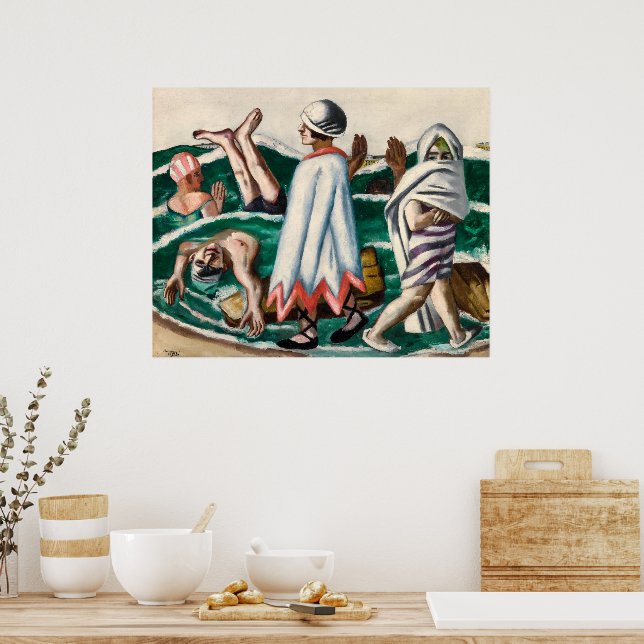 Póster Lido | Max Beckmann | (Cocina)