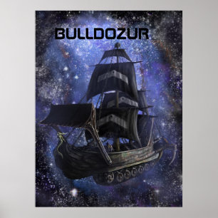 Póster Lienzo de "El Bulldozur Vessel"