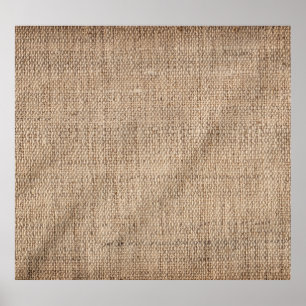 Póster Lienzo de lino de artista: textura gruesa