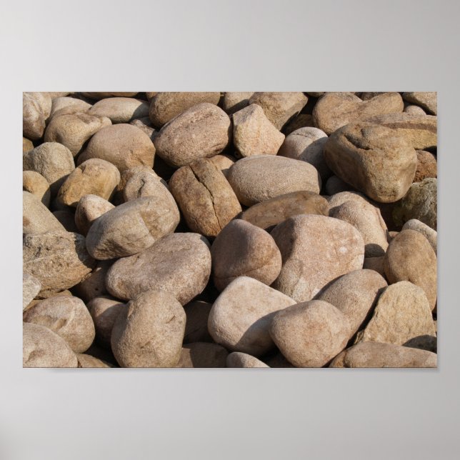 Póster Lienzo o Poster de piedras y rocas (Frente)
