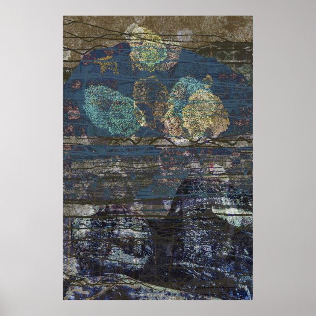 Póster Lienzo "Reclinando Buda" (Frente)