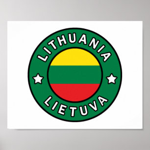 Póster Lietuva