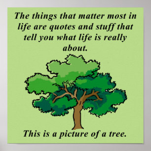 Póster Life Cita Rótulo Poster divertido
