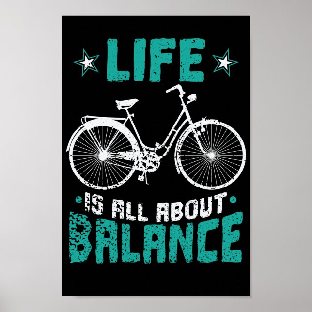 Póster Life is all about Balance (Frente)