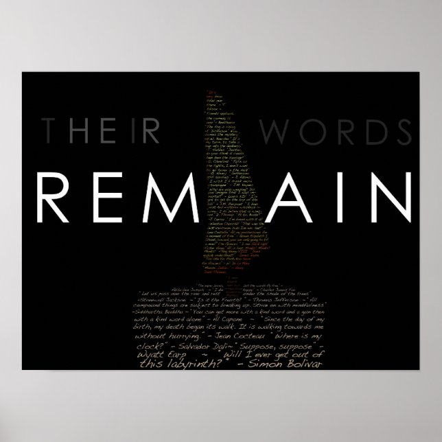 Póster Life is Ephemeral (Frente)