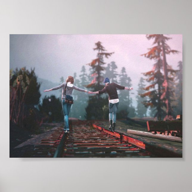Póster Life is Strange Railroad (Frente)
