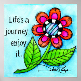 Póster Life's A Journey