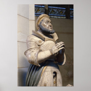 Póster Lifesize Alabaster Statue of the Elector