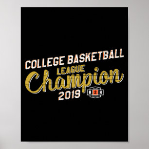 Póster Liga de Baloncesto Fantástico Universitario H2h Ch