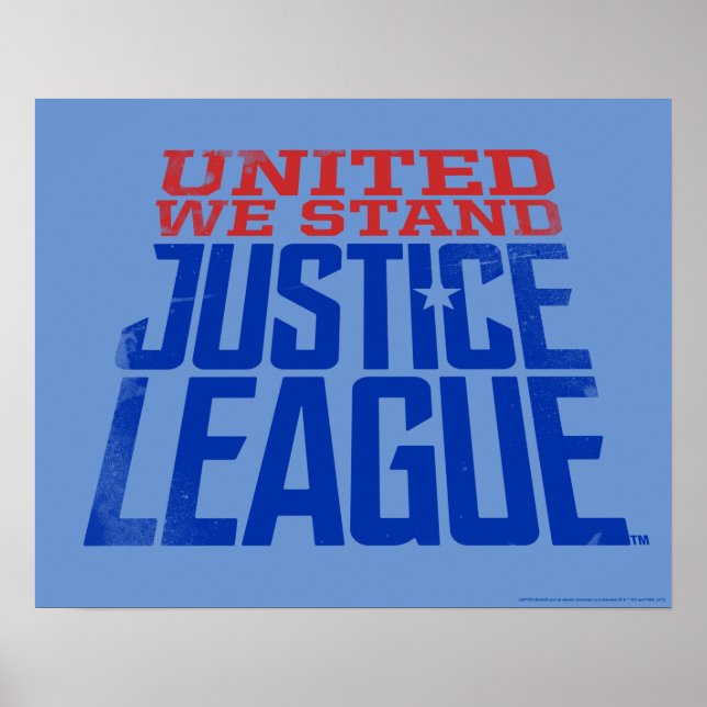 Póster Liga de la Justicia | United We Stand Graphic (Frente)