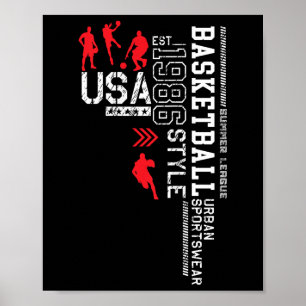 Póster Liga De Verano De Baloncesto De Ee.Uu.-nba